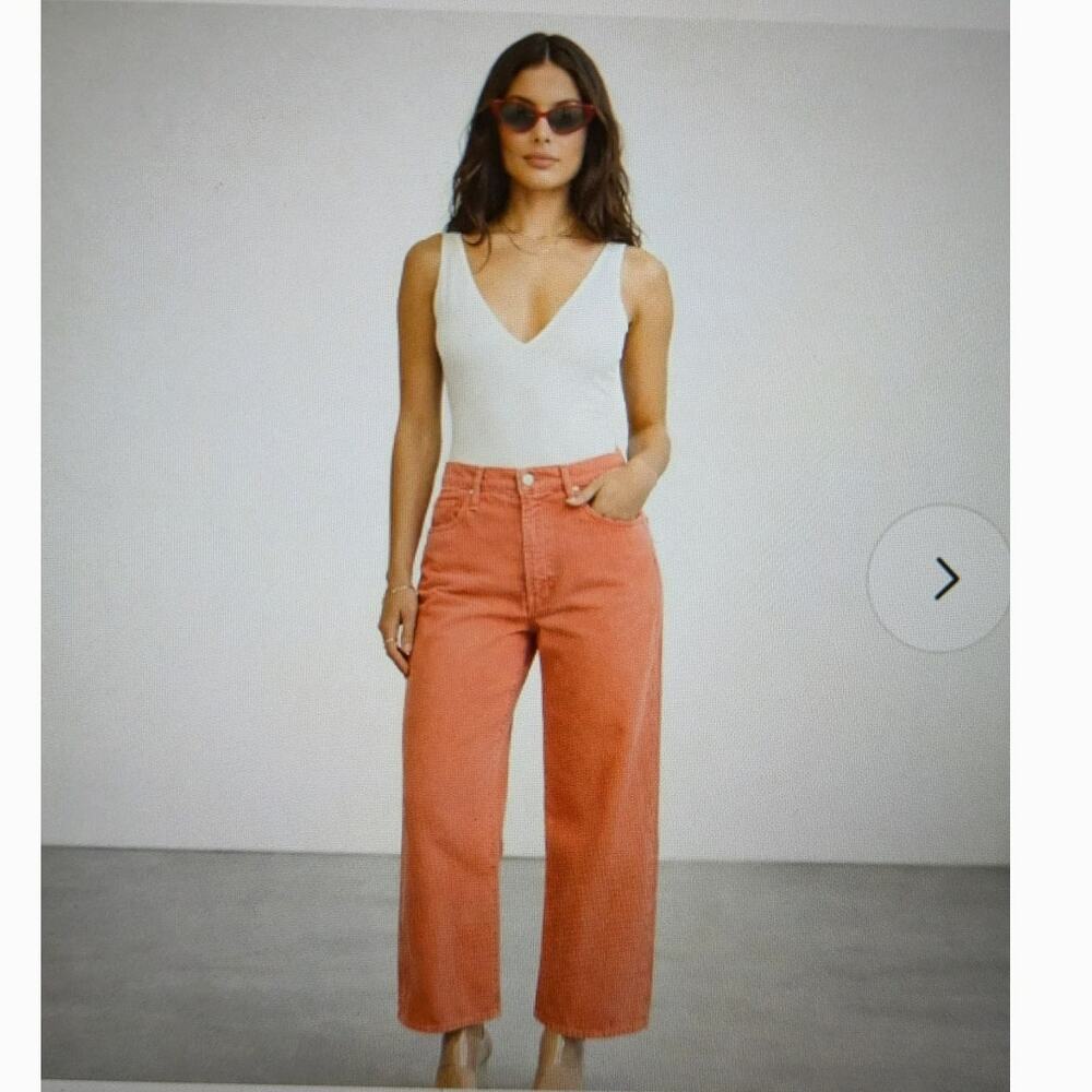 Mother Superior "The Dodger Ankle" Wide Legged Jeans BNWT